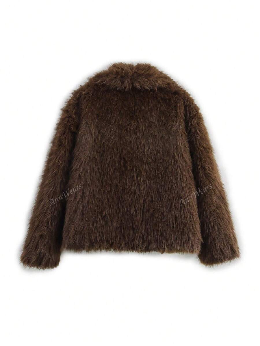 FAUX FUR SHORT COAT