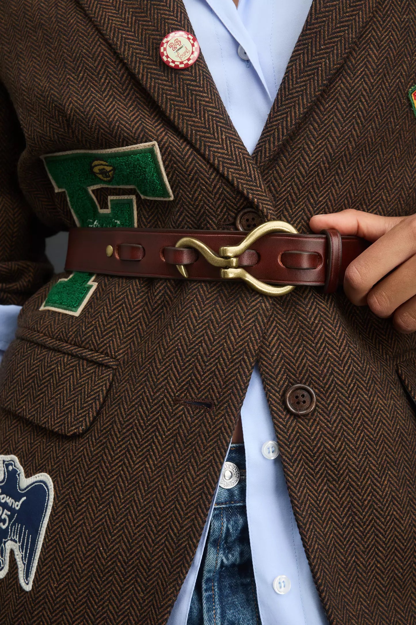 NEW OMNI PINSTRIPE BLAZER