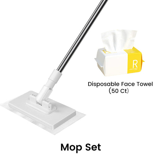 🎅Christmas Sale-Up to 70% OFF!!🏠Disposable Dust Mop with 4 Reusable Cloths