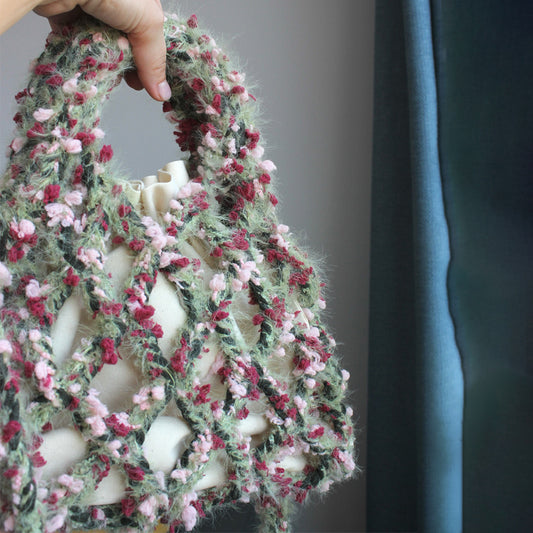 Flower Hand-woven Bag Handbag