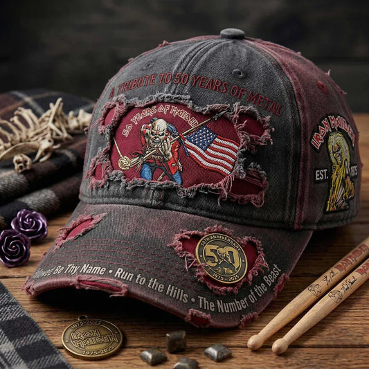 Iron Maiden 50th Anniversary Tribute Cap