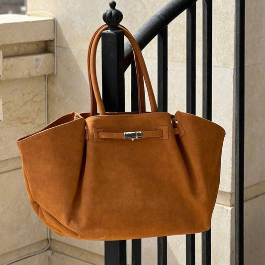 Matte Large Capacity Handbag Shoulder Bag