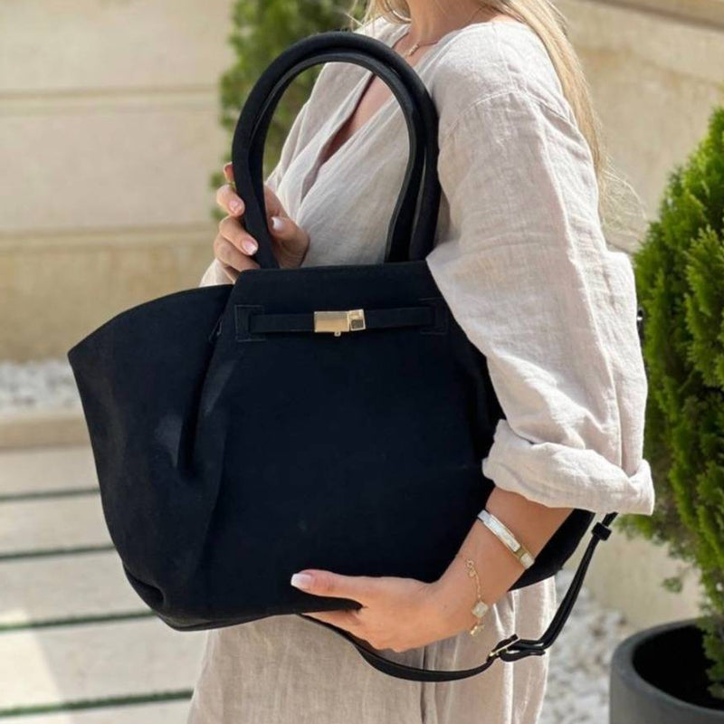 Matte Large Capacity Handbag Shoulder Bag