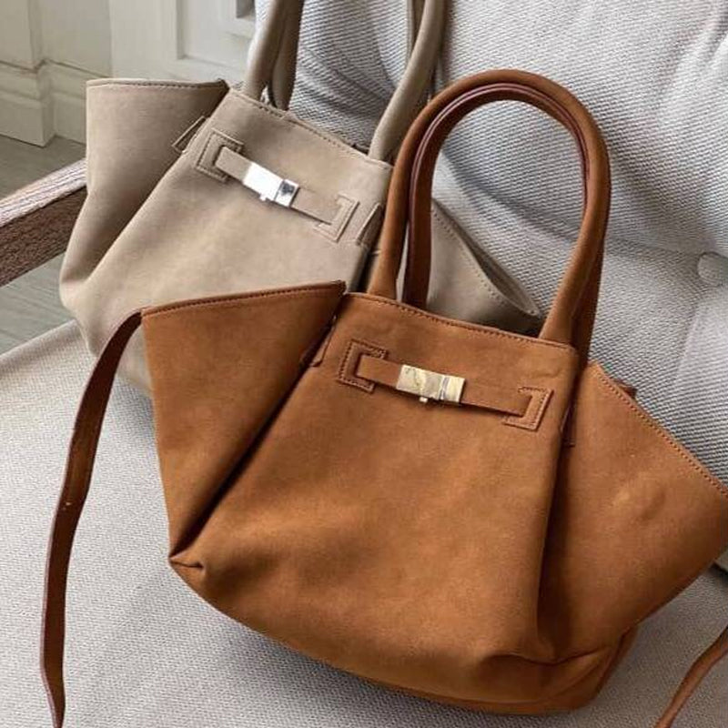Matte Large Capacity Handbag Shoulder Bag