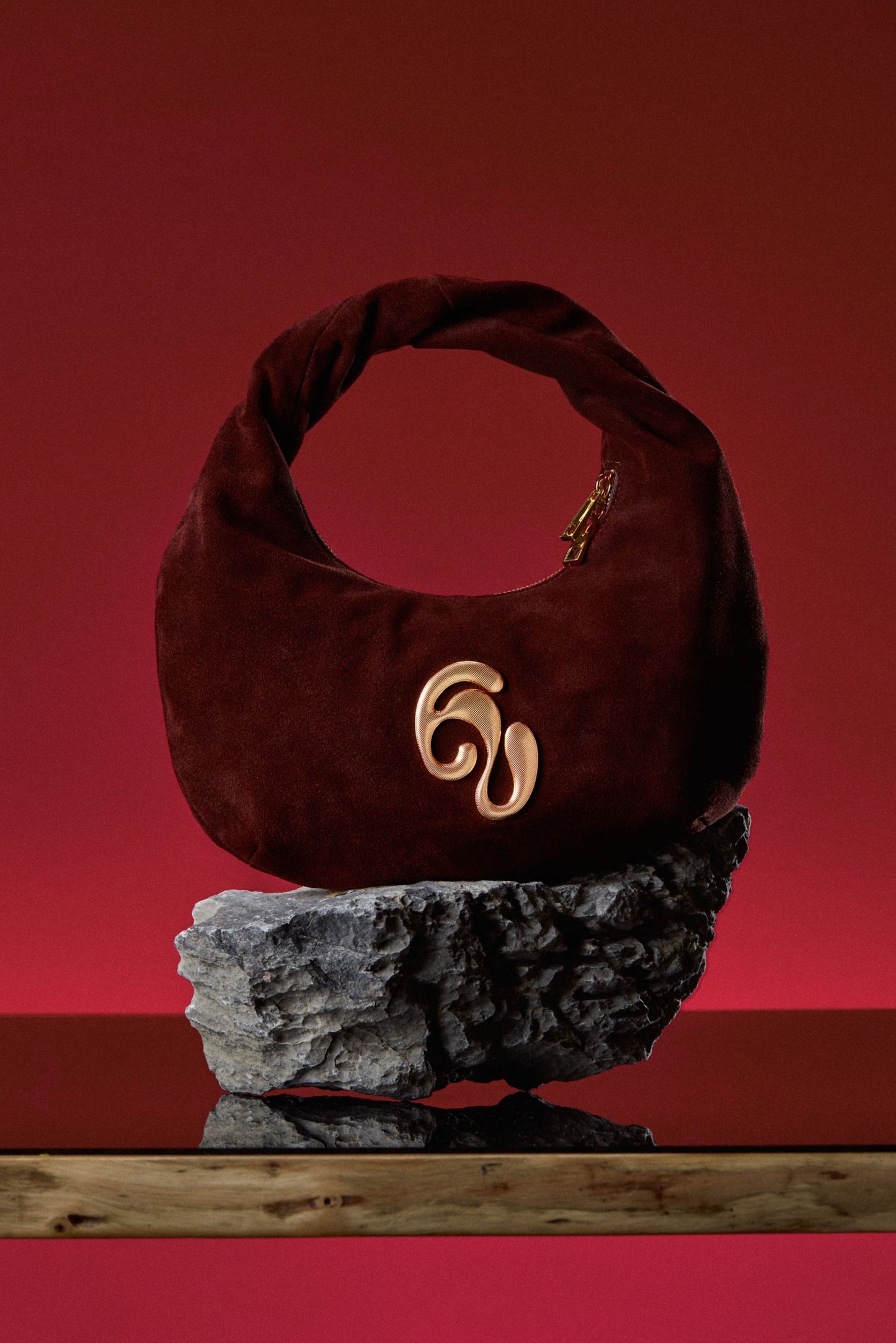 Suede Mini Tote
