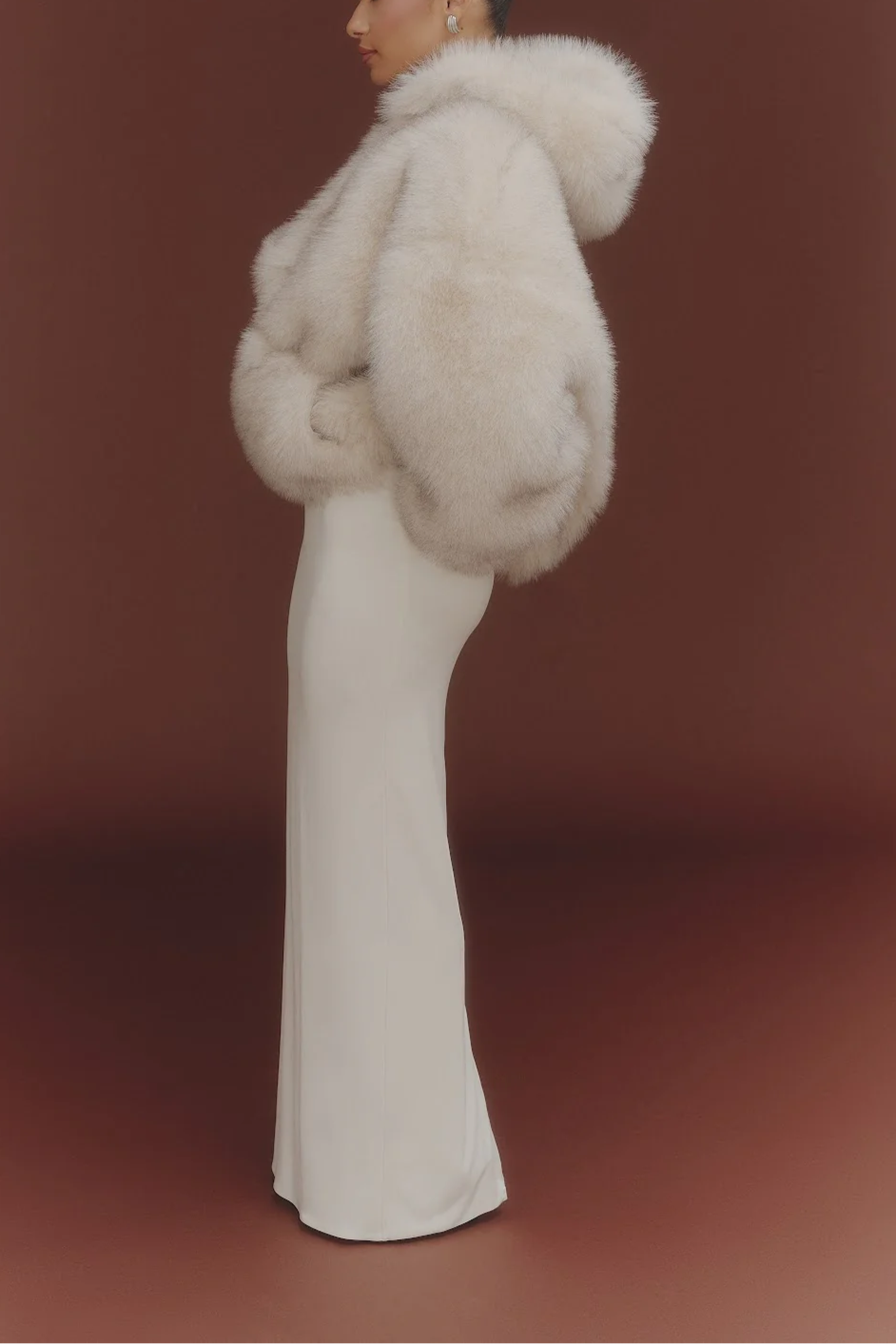 The Blair Hoodie In Cream
