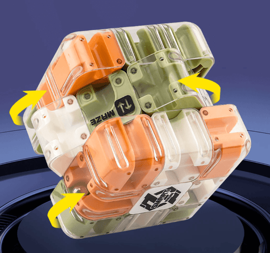 🔥Christmas Sale-Only £9.99!!🎅Large 3D Labyrinth Cube Puzzle🧩- Challenge Your Brain! 🎯🧠