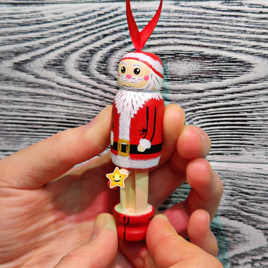 Funny Santa Ornament- Best Xmas Gift