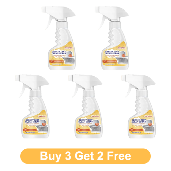 🎁LIMITED SALE BUY 2 GET 1 FREE!!✨Multi-Purpose Kitchen Heavy Oil Cleaner Spray🔥2025 Kitchen Hot Sale 🔥