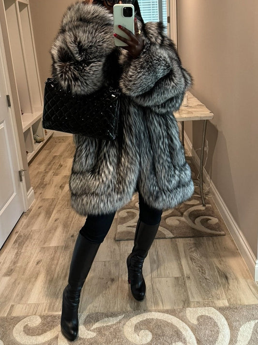 Empress Fur Kimono/Poncho