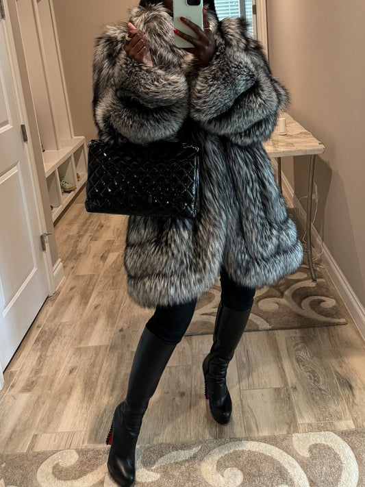 Empress Fur Kimono/Poncho