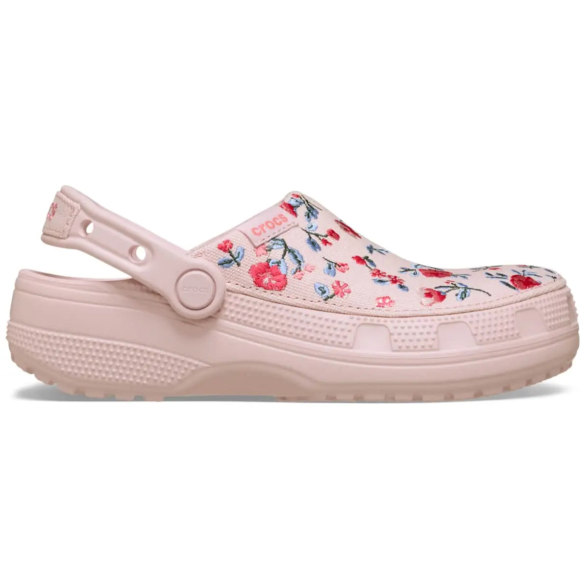 Adult Classic Crafted Floral Clogs