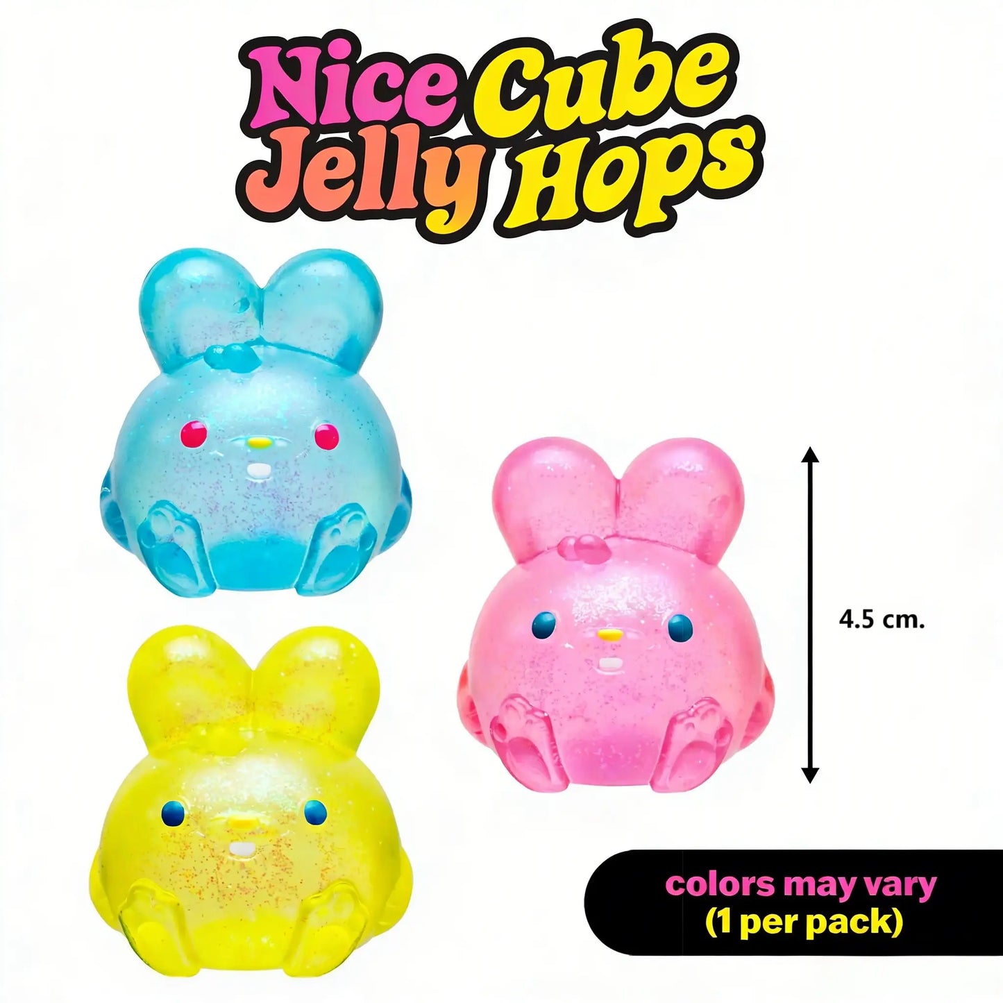 Easter Style Squishy Toy Bundle - Original Retail Packaging Sensory Stress Balls for Kids & Adults