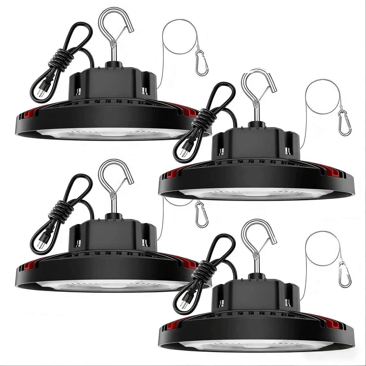 UFO LED High Bay Light, 24000LM Super Bright Shop Lights