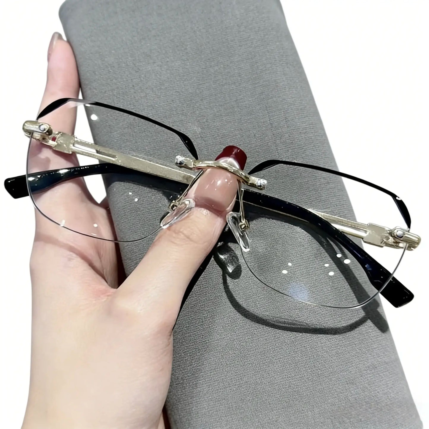 High-Definition Blue Light Blocking Reading Glasses – Vintage Design for Men & Women