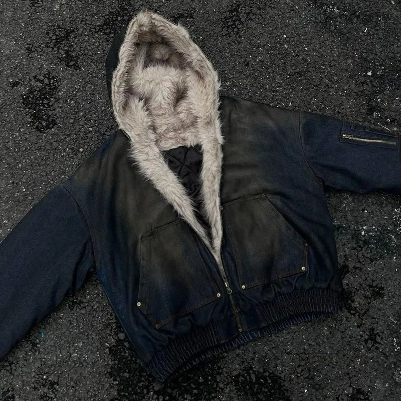 Fashion Boxy Short Flight Jacket