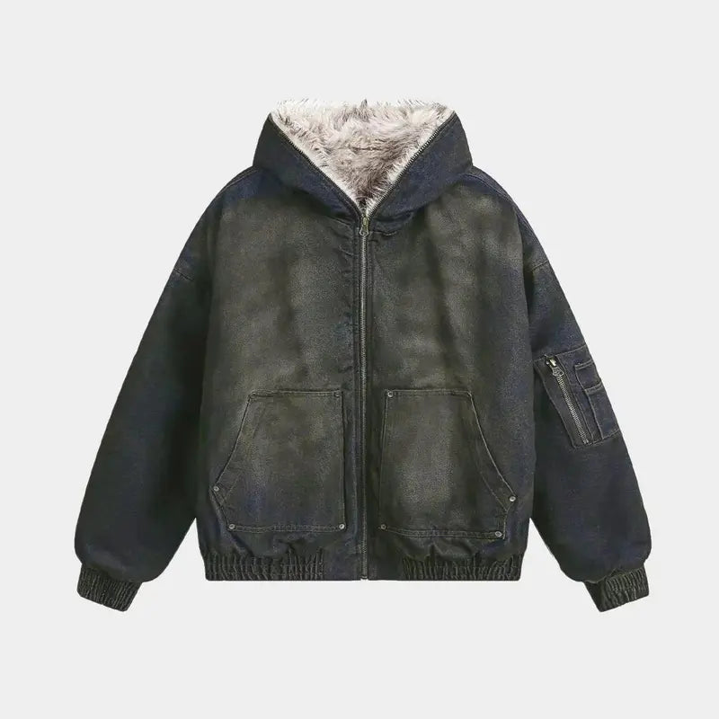 Fashion Boxy Short Flight Jacket