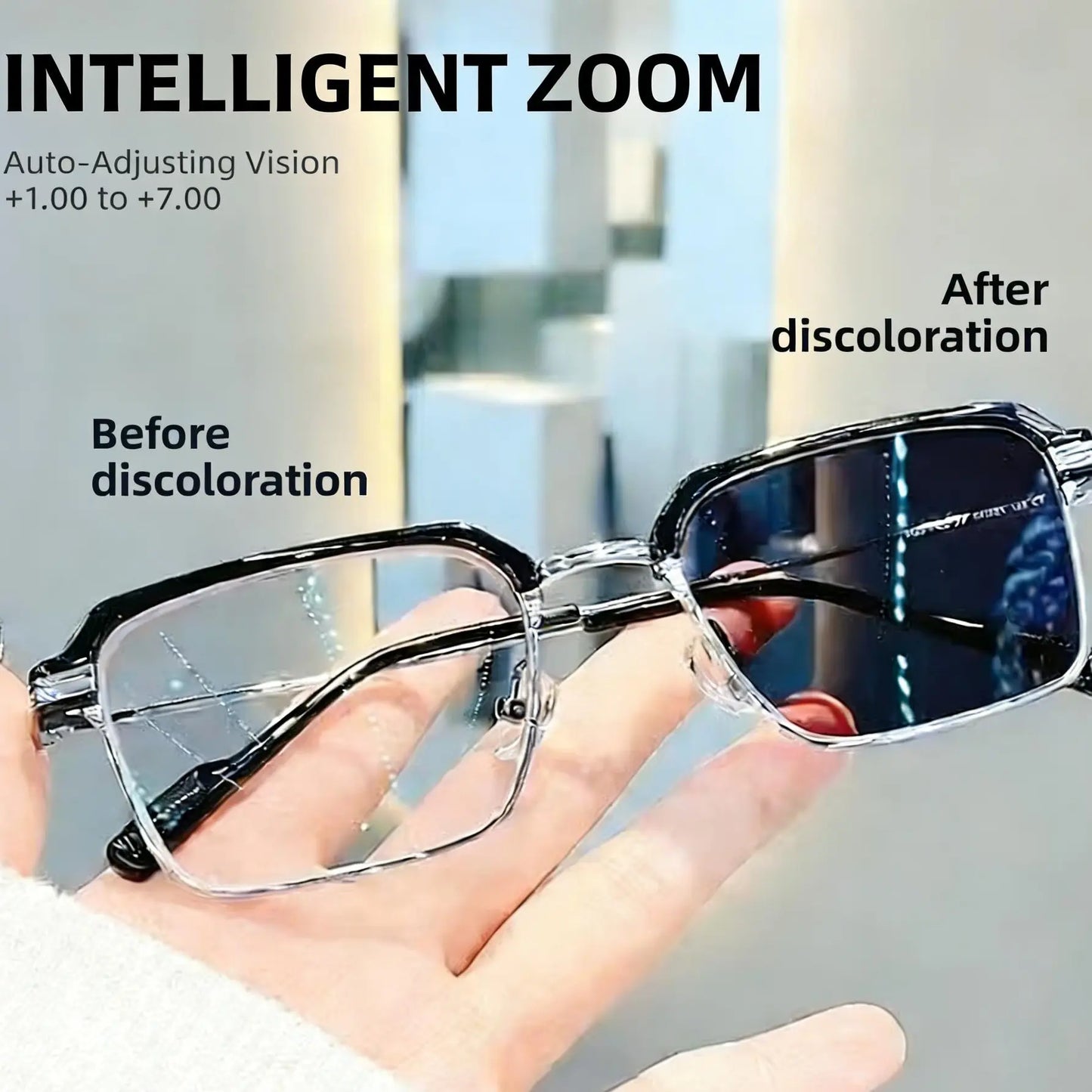 High-Definition Blue Light Blocking Reading Glasses – Vintage Design for Men & Women