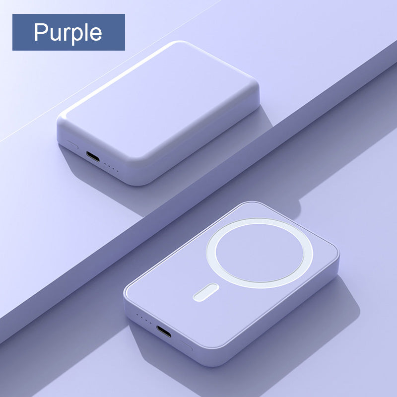 ⚡LAST DAY SALE £14.99!!⚡50K+ SOLD!🔥Fast Charge Portable Wireless Magnetic Power Bank