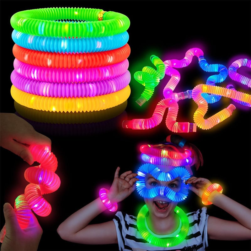 🎅Christmas Gift idea 49%OFF -🎁LED Glowing Stretch Tubes
