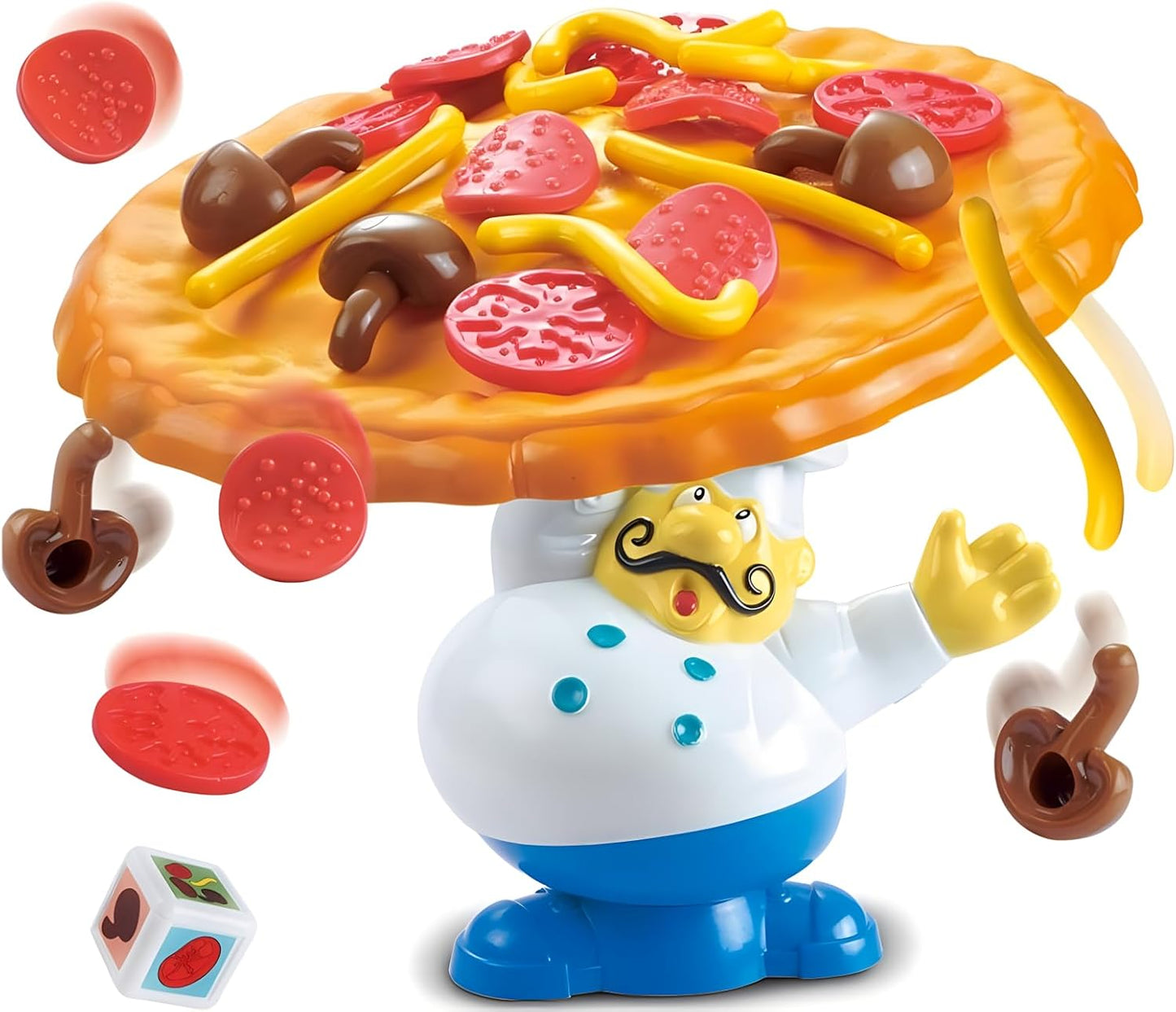 🎅Christmas Party time 49%OFF -🍕Pizza Balance Game - Creative Chef Pizza Puzzle, Fun for Family & Friends
