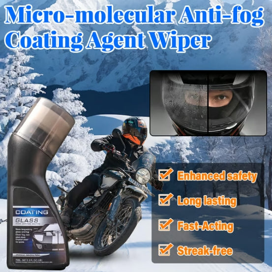 🔥LAST DAY BUY 2 GET 1 FREE🔥Micro-molecular Anti-fog Coating Agent Wiper