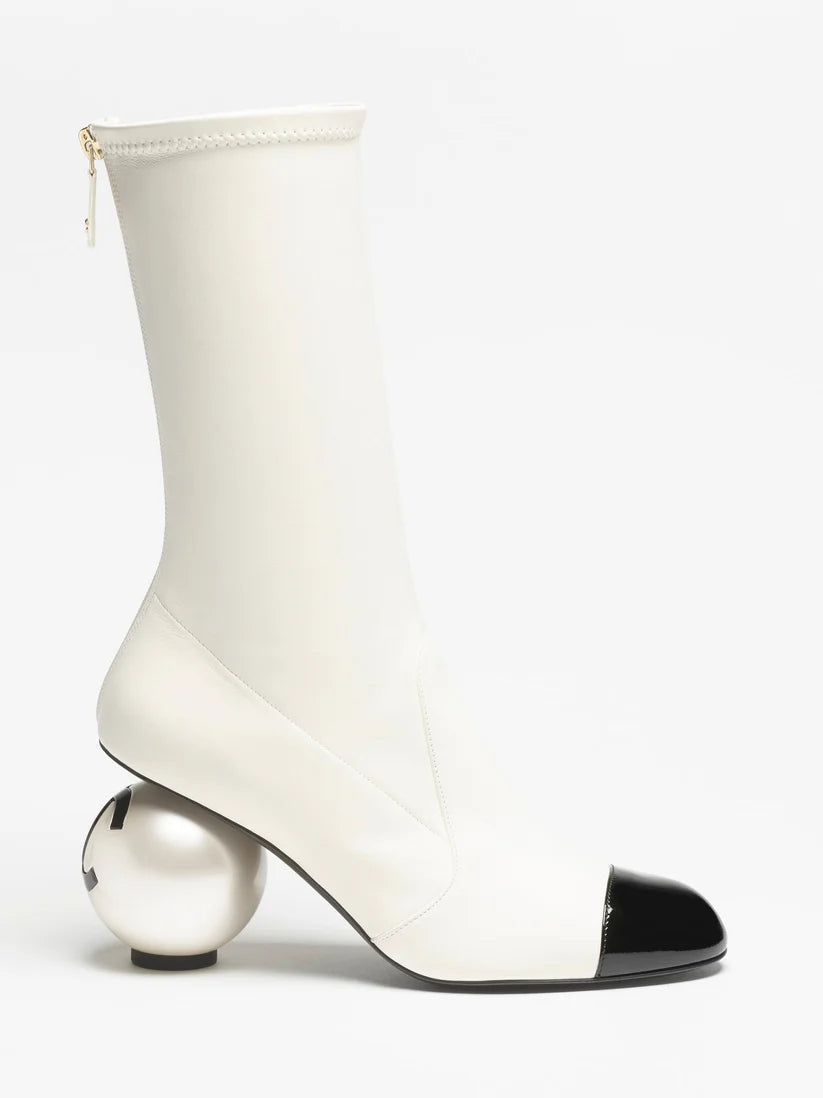 Pearl Heel Boots