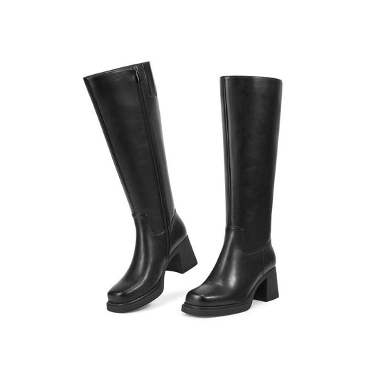 Platform Knee High Boots