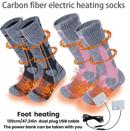 🎅Christmas Sale-Up to 50% OFF🔥Rechargeable Heated Socks for Men & Women
