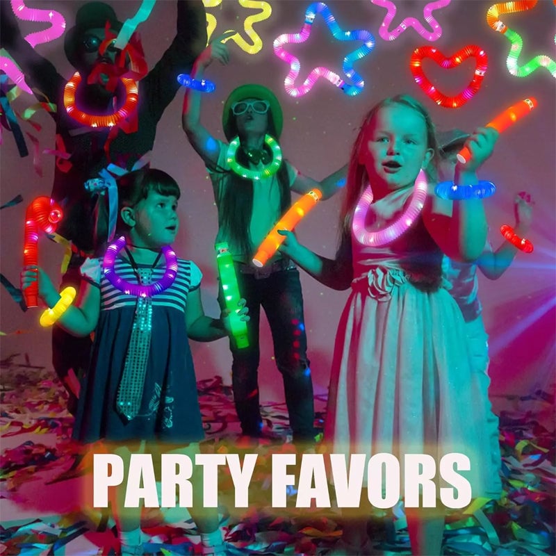 🎅Christmas Gift idea 49%OFF -🎁LED Glowing Stretch Tubes