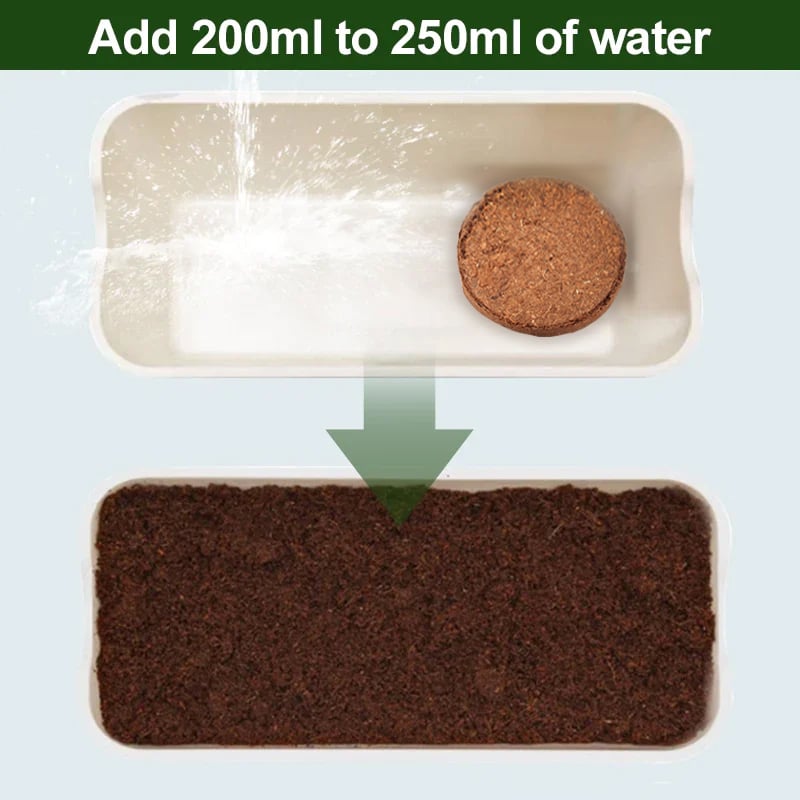🔥LAST DAY SALE - ONLY £8.99!!⚡50K+ SOLD!🌱 🥥Premium Organic Coconut Coir Bricks For Plants