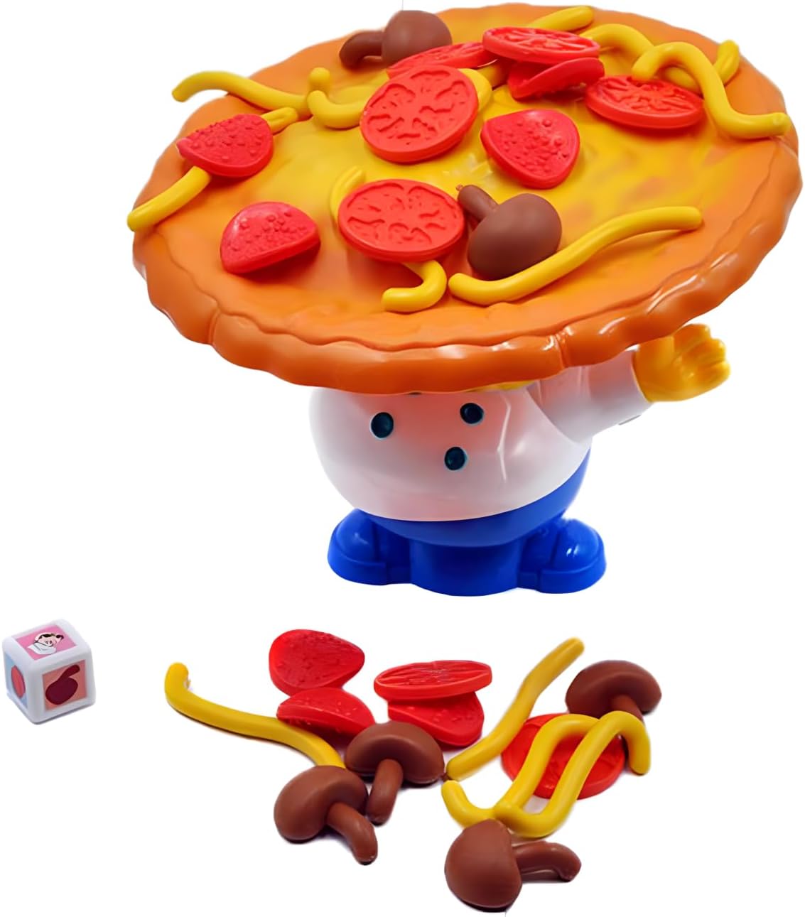 🎅Christmas Party time 49%OFF -🍕Pizza Balance Game - Creative Chef Pizza Puzzle, Fun for Family & Friends