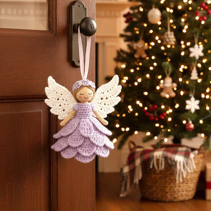 🧚Christmas Angel✨ Hot Sale 70%OFF!!⚡50K+ SOLD!🎁DIY Crochet Angel Ornament Kit