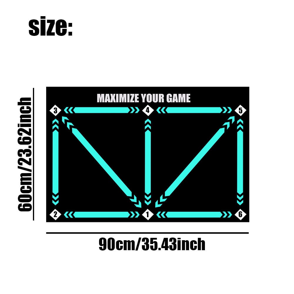 🎅Christmas Gift idea 49%OFF -⚽Soccer Train Mat for All Levels Non-Slip Silent