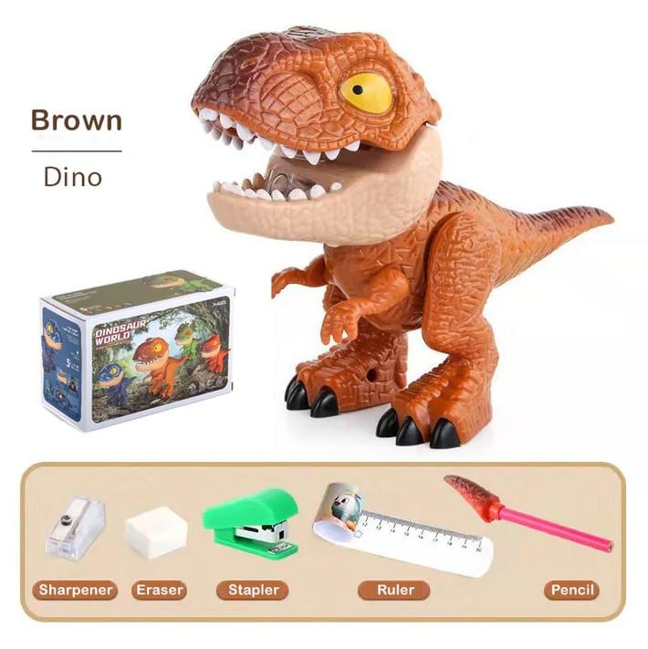 🔥New Year Promotion 49%OFF -🎁5-in-1 Dinosaur Assembly Stationery