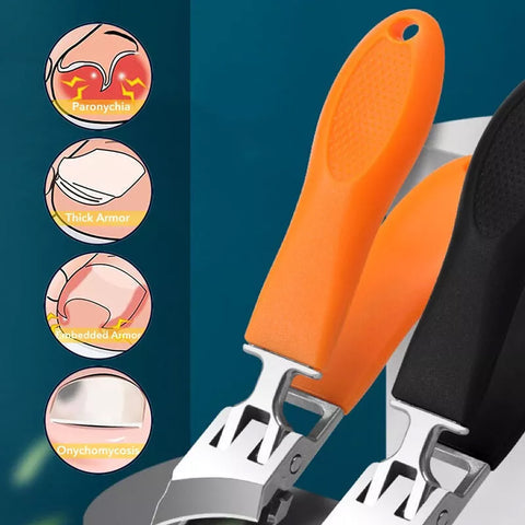 🔥Limited Time Buy 1 Get 1 Free🔥Wide Jaw Opening Anti-Splash Slanted Nail Clipper