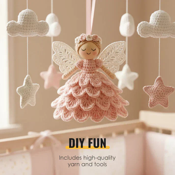 🧚Christmas Angel✨ Hot Sale 70%OFF!!⚡50K+ SOLD!🎁DIY Crochet Angel Ornament Kit