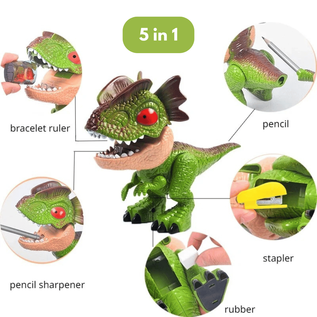 🔥New Year Promotion 49%OFF -🎁5-in-1 Dinosaur Assembly Stationery