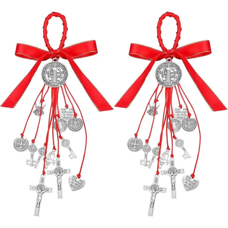 🎅Christmas Special Gift Idea ￡8.99!!🎁Saint Benedict Medal Protection from Evil Blessing Charm Catholic