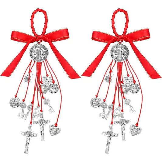 🎅Christmas Special Gift Idea ￡8.99!!🎁Saint Benedict Medal Protection from Evil Blessing Charm Catholic