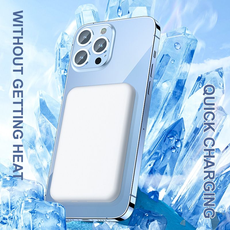 ⚡LAST DAY SALE £14.99!!⚡50K+ SOLD!🔥Fast Charge Portable Wireless Magnetic Power Bank