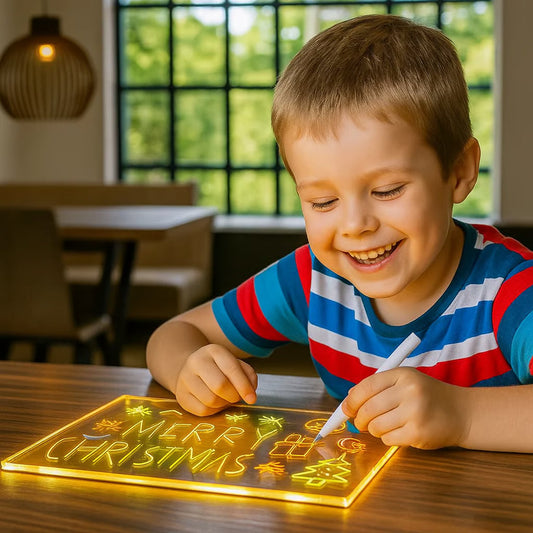 🌲Christmas Gifts 50% OFF🎁-✨Luminous Led Drawing Board For Children🎨