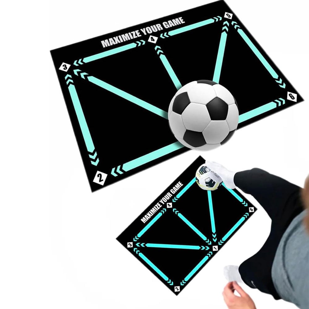 🎅Christmas Gift idea 49%OFF -⚽Soccer Train Mat for All Levels Non-Slip Silent