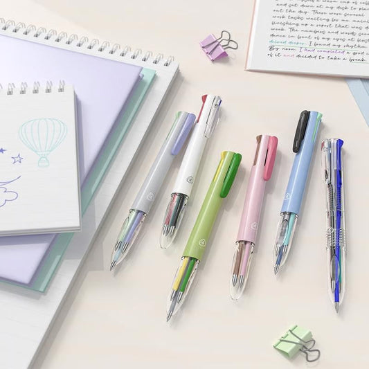 🔥Best Gift idea 49%OFF🎁-🌈4 In 1 Gel Ink Pens