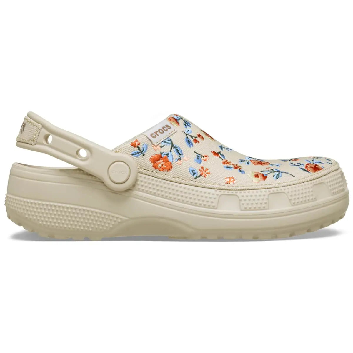 Adult Classic Crafted Floral Clogs