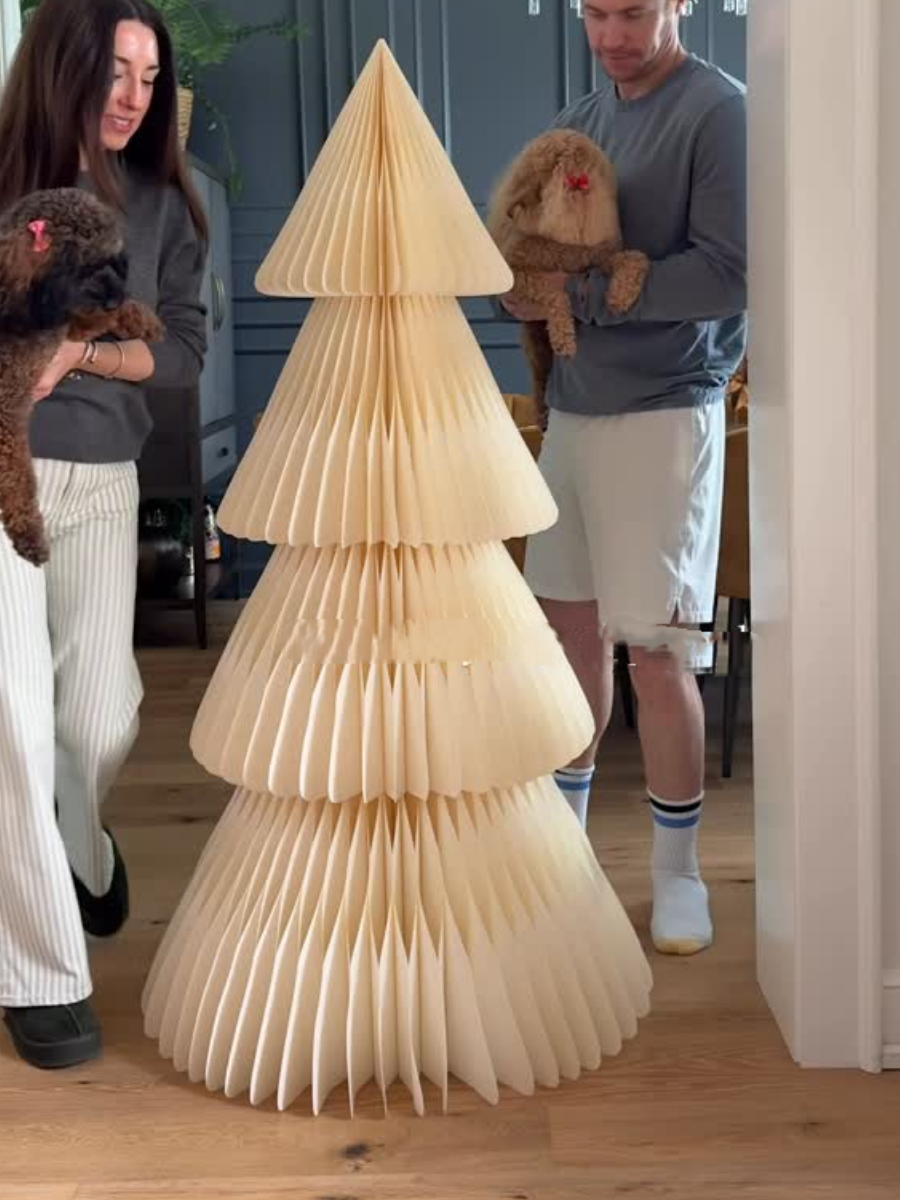 Foldable Honeycomb Christmas Tree