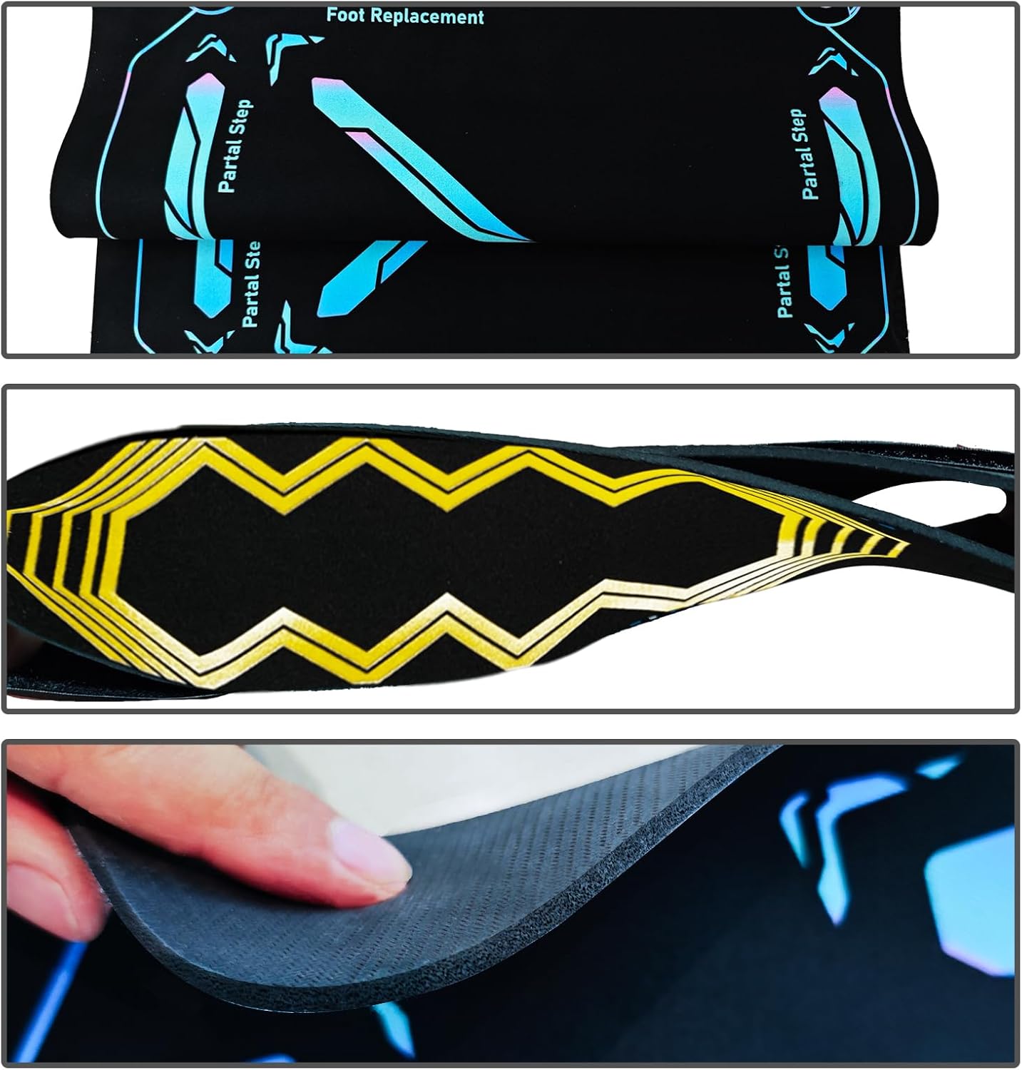 🎅Christmas Gift idea 49%OFF -⚽Soccer Train Mat for All Levels Non-Slip Silent