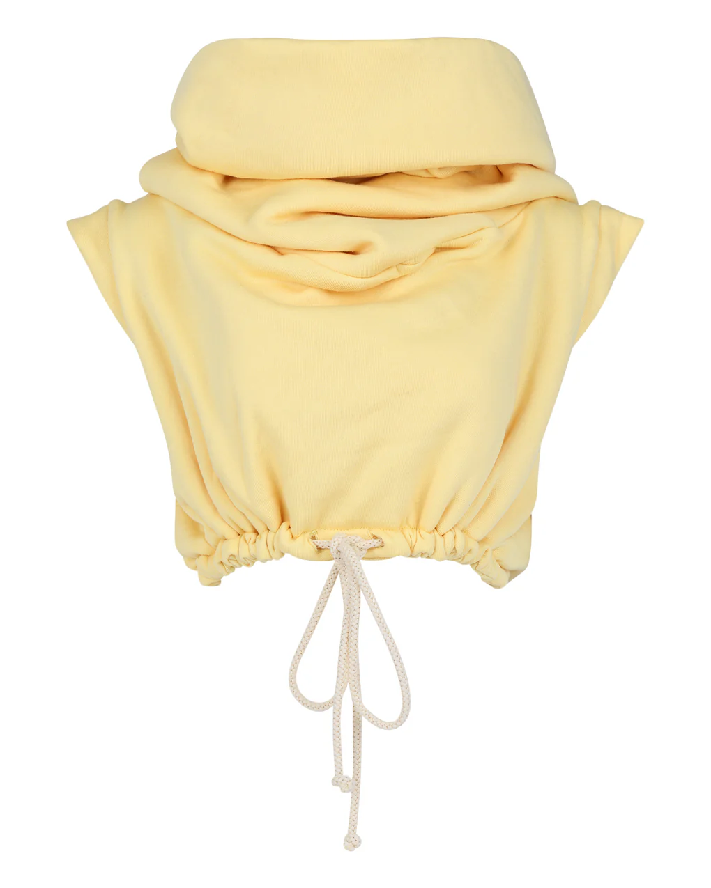 Capped Sleeve Drawstring Waist Two Pieces Set