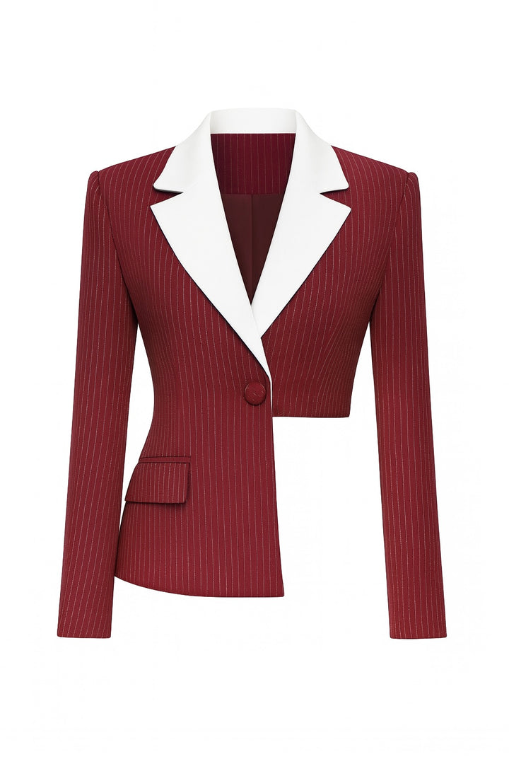 Pinstripe Poise - Women’s Suit Set