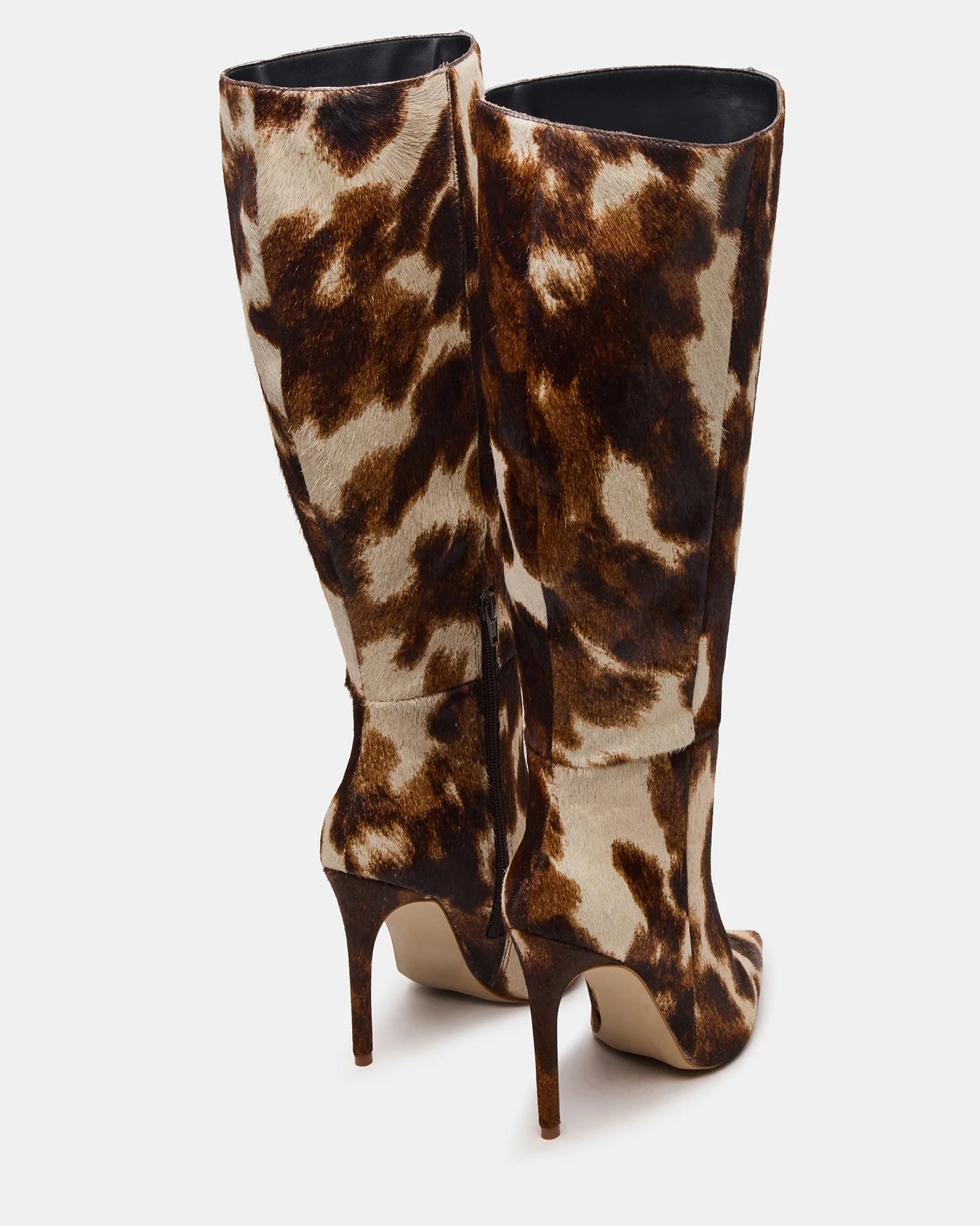 Nitro Brown Cow Print Boots